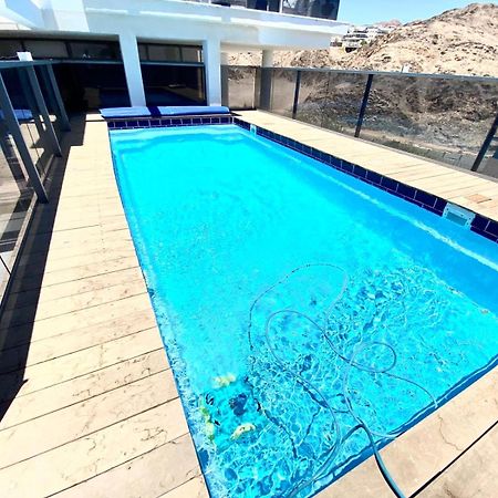 Stunning Penthouse With Sea Views And Private Heated Pool Eilat Exterior foto