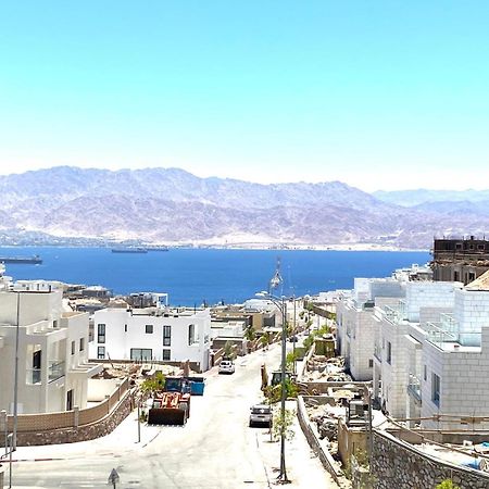 Stunning Penthouse With Sea Views And Private Heated Pool Eilat Exterior foto