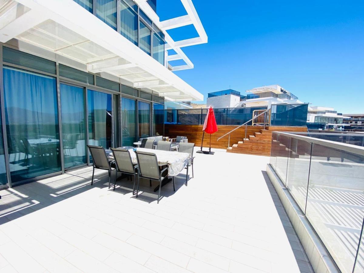 Stunning Penthouse With Sea Views And Private Heated Pool Eilat Exterior foto