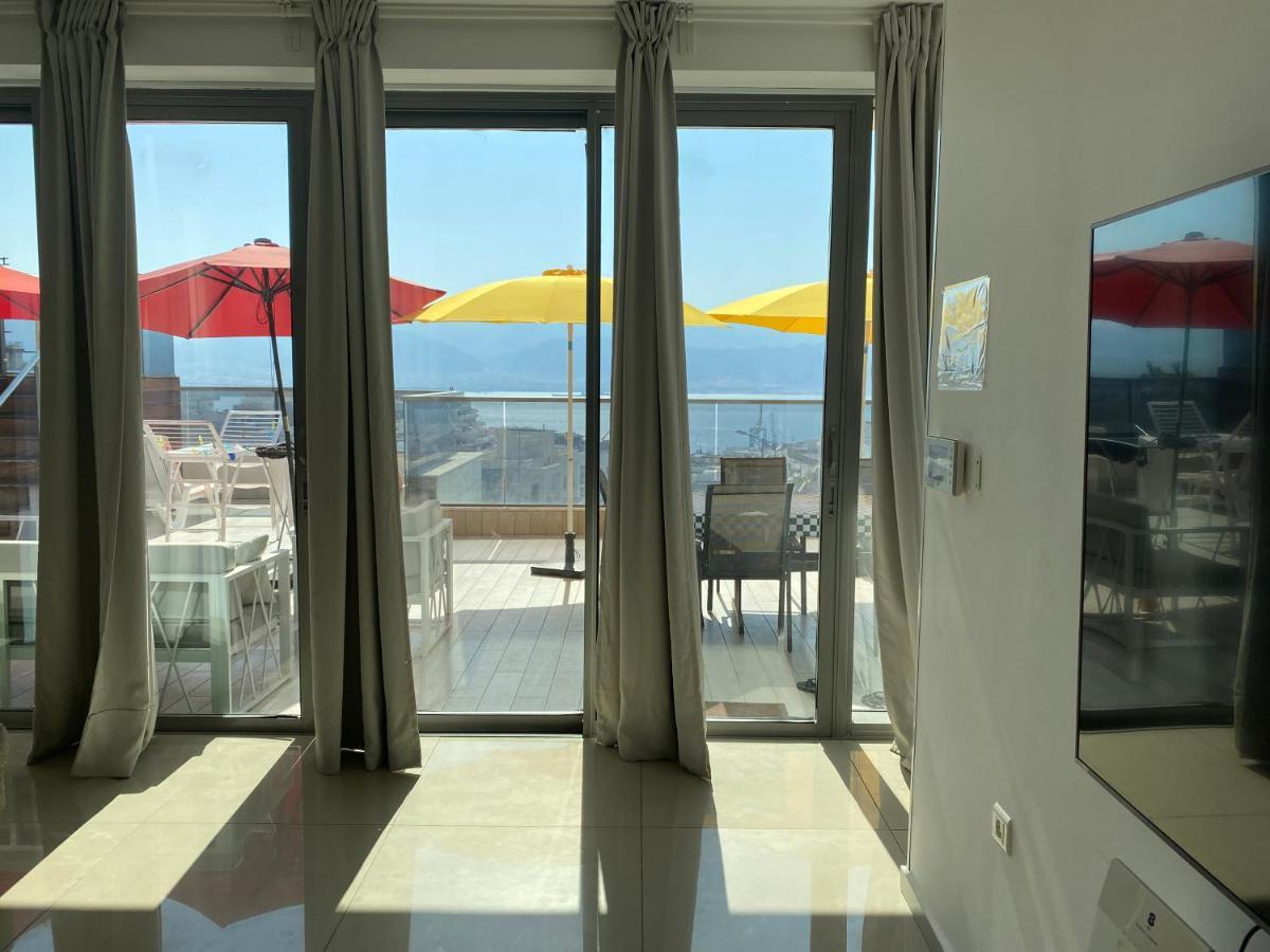 Stunning Penthouse With Sea Views And Private Heated Pool Eilat Exterior foto