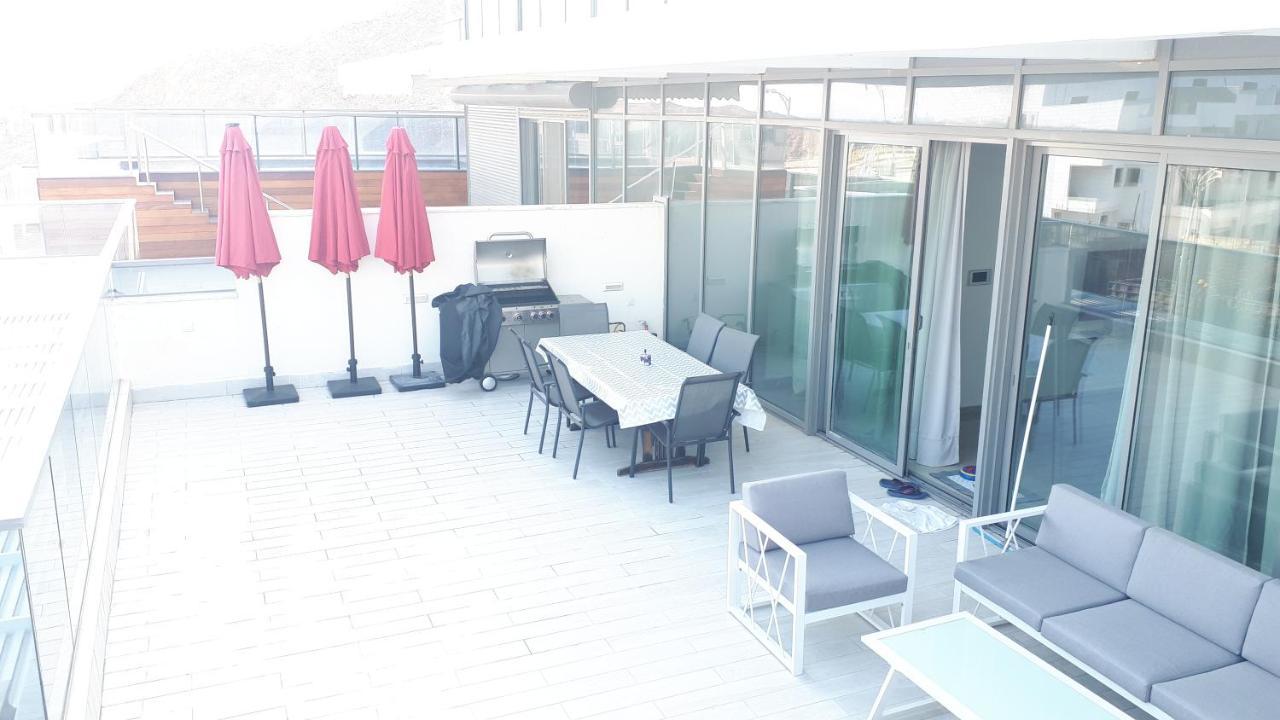 Stunning Penthouse With Sea Views And Private Heated Pool Eilat Exterior foto